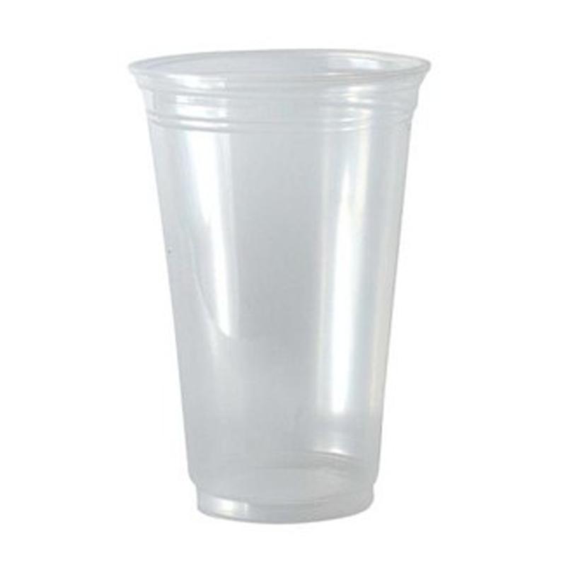 Copo Descartável PP 440ml Transparente (50 unidades) - Rioplastic