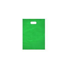 Sacola Plástica Boca de Palhaço 30x40 Verde (50 unidades) - CVS