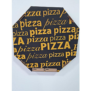 Caixa de Pizza Kraft 25cm Separada com 24 Unidades - Diffatto