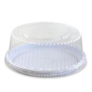 Embalagem Redonda para Bolo H-60 Média Branca (50 unidades) - Hiperpack