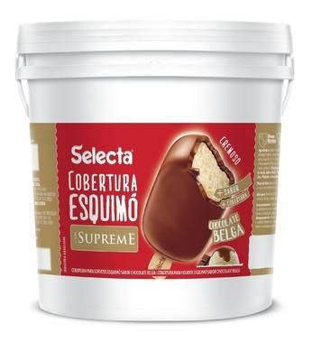 Cobertura Esquimó Supreme Chocolate Belga (12kg) - Selecta