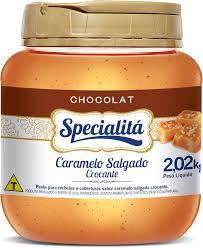 Saborizante Líquido Caramelo Salgado Crocante (2,020kg) - Selecta Specialitá