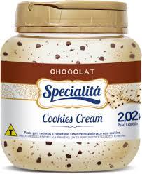Pasta Chocolat Cookies Cream (2,02kg) - Selecta