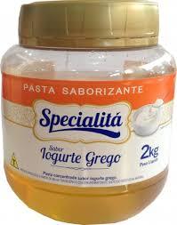 Pasta Saborizante Concentrada Iogurte Grego (2kg) - Selecta Specialitá