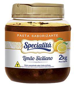 Pasta Saborizante Concentrada Limão Siciliano (2kg) - Selecta Specialitá