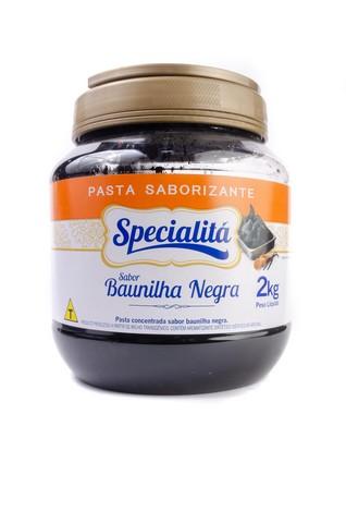 Pasta Saborizante Concentrada Baunilha Negra (2kg) - Selecta Specialitá