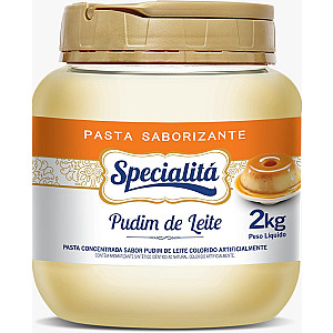 Pasta Saborizante Concentrada Pudim de Leite (2kg) - Selecta Specialitá