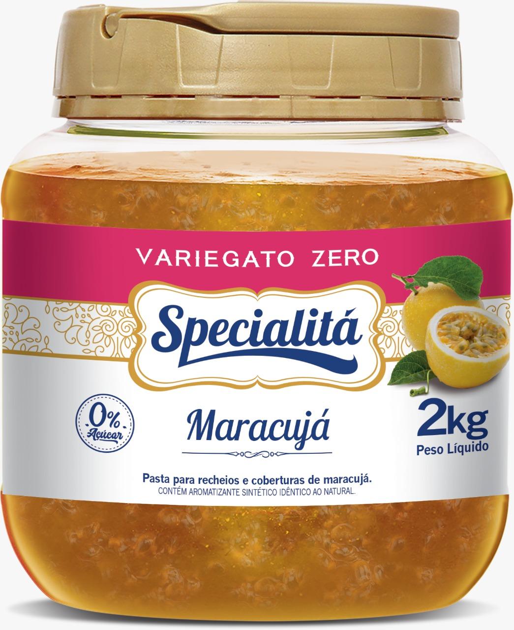 Variegato Maracujá Zero Açucar (2kg) - Selecta Specialitá