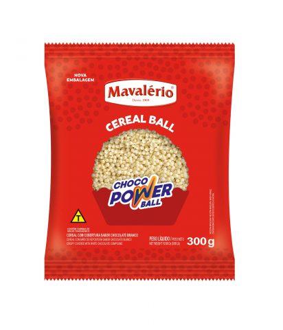 Chocopower Ball Chocolate Branco Micro (300g) - Mavalério