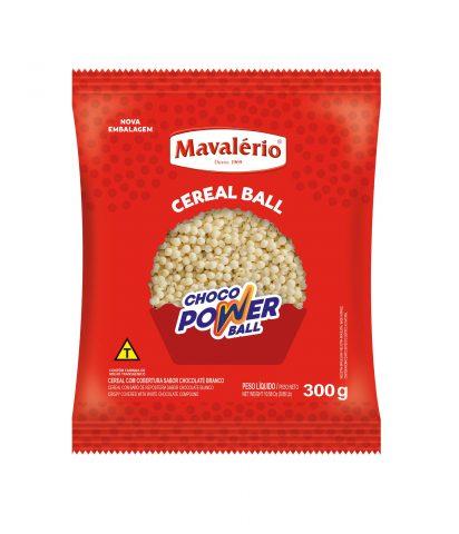 Chocopower Ball Chocolate Branco Mini (300g) - Mavalério