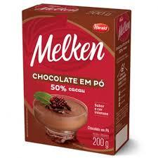 Chocolate em Pó Melken 50% Cacau (200g) - Harald