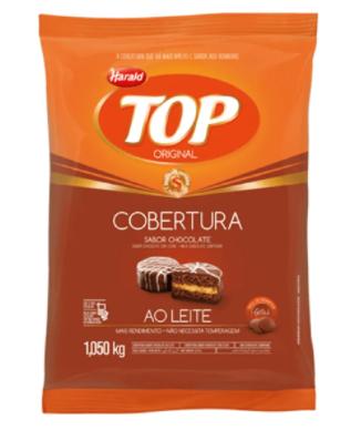 Cobertura TOP Gotas Chocolate ao Leite (1,050kg) - Harald