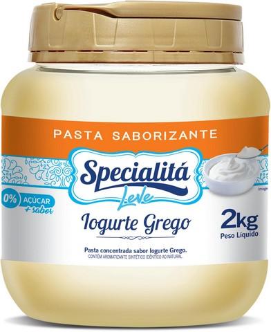 Pasta Saborizante Concentrada Zero Açucar Iogurte Grego (2kg) - Selecta Specialitá