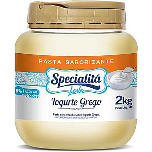 Pasta Saborizante Concentrada Zero Açucar Iogurte Grego (2kg) - Selecta Specialitá