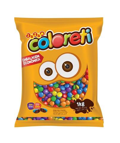 Confete Coloreti Mini (1kg) - Jazam