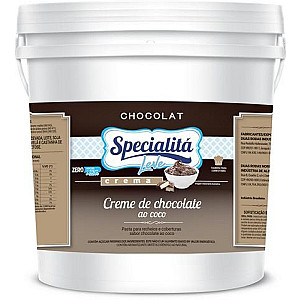 Creme Zero Chocolate ao Coco (3kg) - Selecta Specialitá 