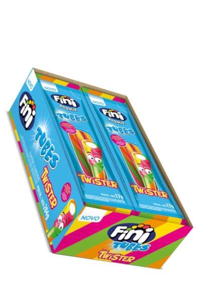 Tubes Fini Twister (17g) - Display com 12 pacotes