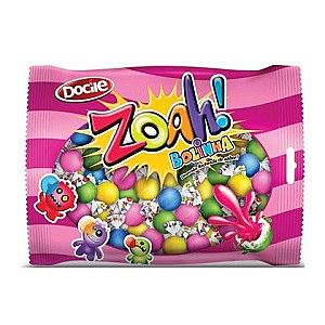 Chiclete de Bola Zoah Tutti Frutti (50 unidades) - Docile
