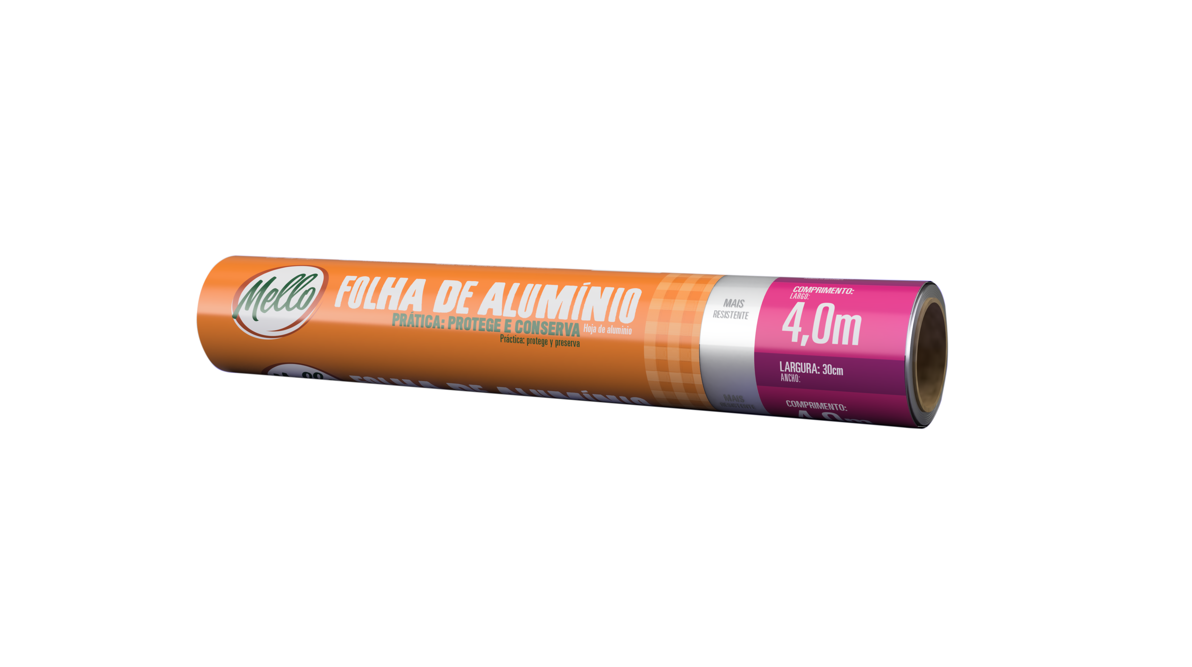 Folha de Alumínio 30x4,0mts - Mello