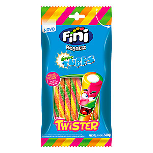 Tubes Fini Twister Cítrico (240g)