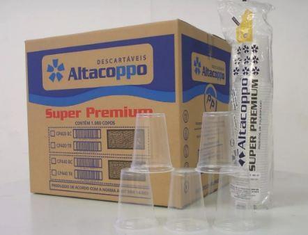 Copo Descartável PP EcoCoppo 440ml Transparente (50 unidades) - Altacoppo