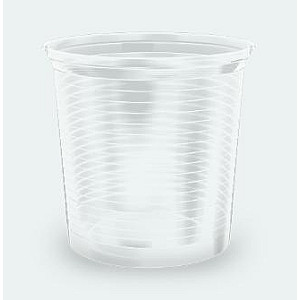 Pote Plástico Transparente 500ml (20 pacotes) - Minasplast