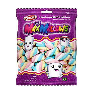 Marshmallow MaxMallows Twist Color (250g) - Docile