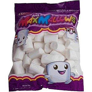 Marshmallow MaxMallows Twist Branco (250g) - Docile