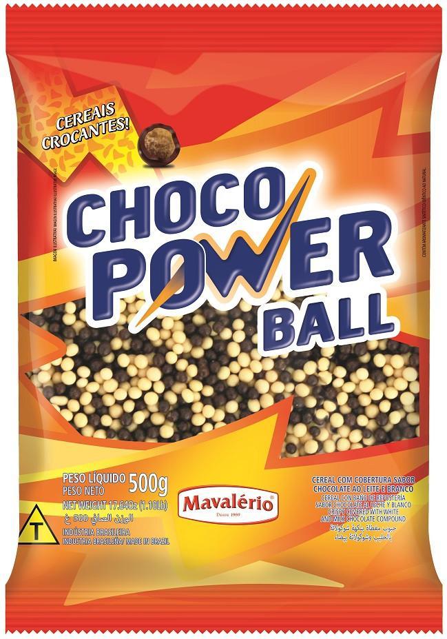 Chocopower Ball Chocolate Mini (500g) - Mavalério