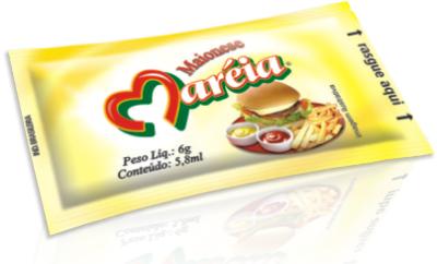 Maionese Sachê 6g (152 unidades) - Mareia